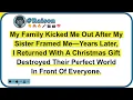 Download Lagu My Family Kicked Me Out After My Sister Framed Me—Years Later, I Returned With A Christmas Gift...