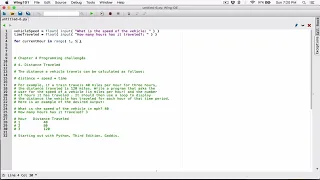4 4 Distance Traveled - Python