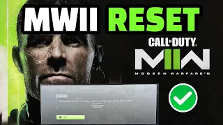 MW2 Reset Account Reset Servers Down FIX All COD Issues Today