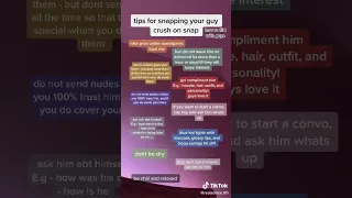 Tips For Snapping Your Guy Crush On Snap 