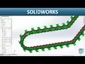 SOLIDWORKS - Chain Component Pattern