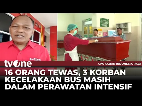 Tiga Orang Korban Kecelakaan Bus Masih Dirawat di Rumah Sakit