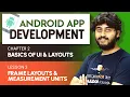 Basics of Android Chapter 2 L2 FrameLayouts and Measurement Units - px dp sp