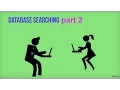 database searching pt 2