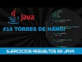 14 Solved JAVA exercises the TOWERS OF HANOI