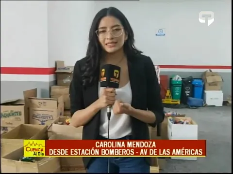 Bomberos receptan donaciones para brigadistas que trabajen en incendios forestales