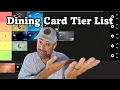 Dining Credit Card Tier List 2025 Best Worst Cards for Dining Rewards