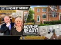 End-Unit Townhome in Alexandria VA 4BR Home Tour 337 S Pickett St