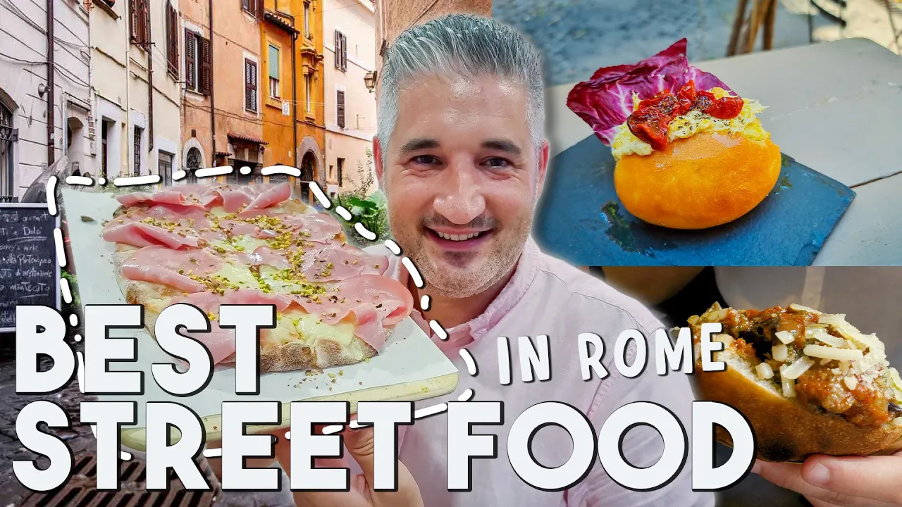 I Found the MOST UNEXPECTED Street Food in Rome!