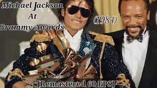 michael jackson at grammy awards 1984 remastered 60 fps 