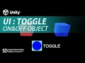 Unity UI Tutorial Toggle Object