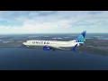 MSFS 2020 UAL 1508 KEWR Newark - KMCO Orlando Landing Part