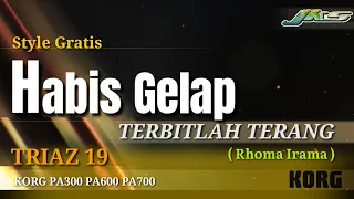 Download Style HABIS GELAP TERBITLAH TERANG (Rhoma Irama). Triaz 19 Korg PA300 PA600 PA700 MP3