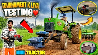 🎨घर पे Paint करके Indo Farm को दिया Naya Look John Deere की Turbo Repair के बाद Heavy Tochan Testing