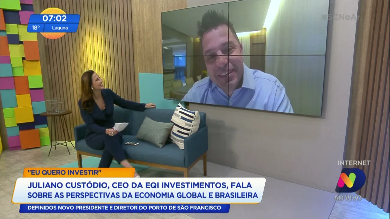 CEO da EQI Investimentos, fala sobre as perspectivas da economia global e brasileira