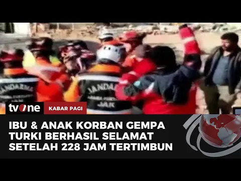228 Jam Terperangkap Reruntuhan Bangunan, Ibu & Anak Korban Gempa Selamat