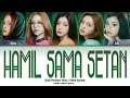 COLOR CODED LYRIC HAMIL SAMA SETAN - ADE PERIAN FEAT. LITHA ZYMA