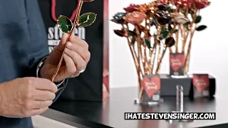 The Perfect Gift for Any Occasion - Steven Singer Jewelers 24kt Gold Dipped Rose