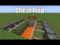 Minecraft Chest Trap Tutorial
