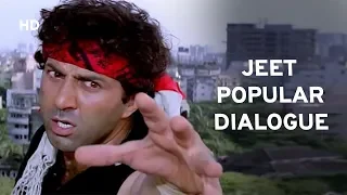 Download Popular Dialogue on Tik Tok | Sunny Deol | Salman Khan | Karisma Kapoor | JEET | Best Hindi Movie MP3