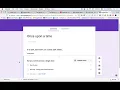 Creating a Choose Your Own Adventure Story in Google Forms