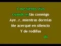  Pesado - Mientras dormias - karaoke 