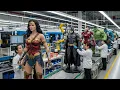 Inside China’s Action Figure Factory: From Plastic Pellets to Marvel \u0026 DC Superheros (Full Process)