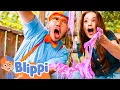 Blippi s Colorful Slime Science Experiments with Emily Calandrelli Educational s for Kids