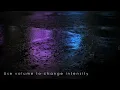 HEAVY RAIN on Road at Night to Sleep FAST, Rain no Thunder to Relax, Study | 12 Hours