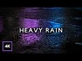 Download Lagu HEAVY RAIN on Road at Night to Sleep FAST, Rain no Thunder to Relax, Study | 12 Hours