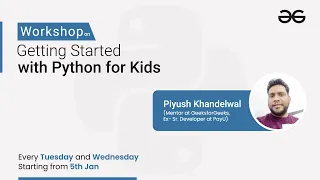 Session 1 - First Byte of Python