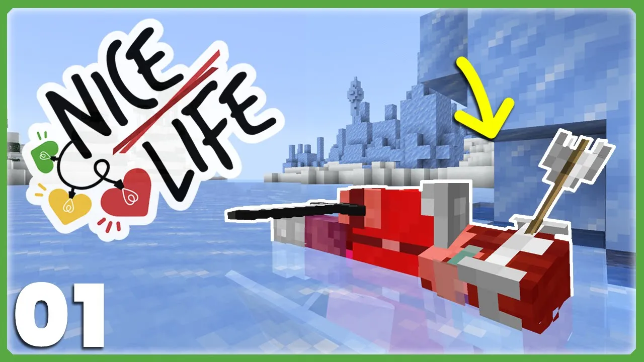 Watch "THANKS ALOT SANTA! | Nice Life SMP | Ep 01" on YouTube