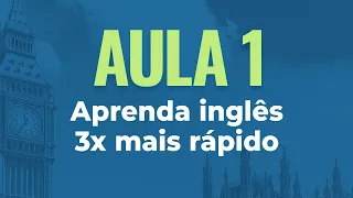 Projeto Agora Eu Aprendo Inglês | Aula 01: Como aprender inglês 3x mais rápido