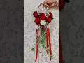 Download Lagu Bunga Pengantin Kekinian  Flower Hoop Red  vs White #weddingbouquet #flowerhoop  #juntai