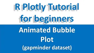 R Plotly Tutorial Animated Bubble Plot Plotly in R