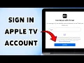 How To Sign In Apple TV Account Guide To Login To Apple TV 2025