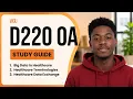 WGU D220 OA Study Guide Domain 02 - Healthcare Data Standards
