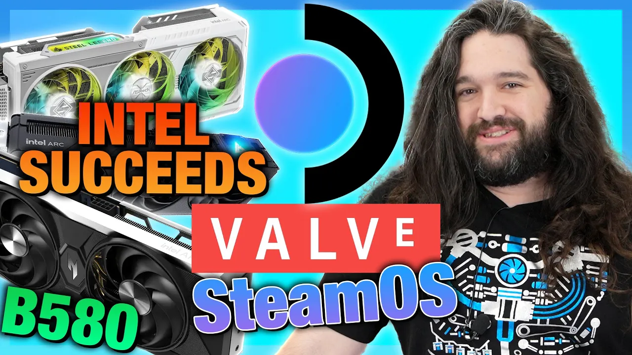HW News - Intel's B580 Victory, SteamOS Growing, NVIDIA Blackwell US Manufacturing Rumor