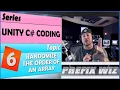 Unity C Coding Randomize the Order of An Array