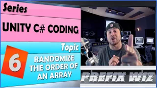 Unity C Coding Randomize the Order of An Array