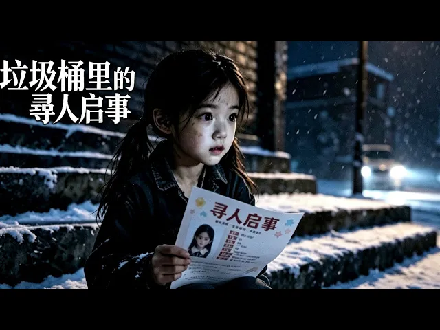 垃圾桶裏的尋人啓事