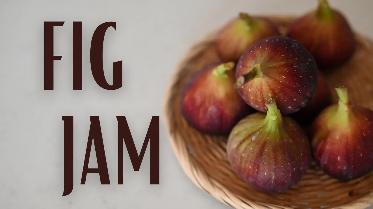 How to make RED FIG JAM   The Best Jam in the World! So fragrant and so aromatic!