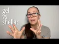 Difference between gel and shellac from our YouTube LIVE