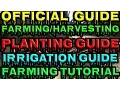 ARK Survival Evolved - Farming Guide Complete Farming Planting Irrigation Tutorial