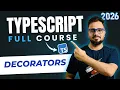 TypeScript Tutorial - Decorators in TypeScript