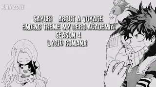 Download Sayuri - Koukai no Uta/about a voyage | my hero academia season 4 ending full ver. | lyrics romanji MP3