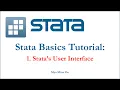 Stata Basics Tutorial 1 Stata s User Interface