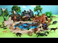 Safari Dioramas and Carnivore Herbivore Ominivore Animal Figurines - Learn Animal Names