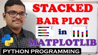 STACKED BAR CHART WITH EXAMPLE IN MATPLOTLIB HORIZONTAL VERTICAL STACKED BAR CHART PYTHON