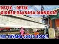 Download Lagu MENDEBARKAN‼️Momen Pengangkatan Girder Rel Layang Simpang Joglo Solo
